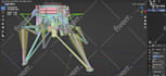 do professional mechanical robots 3d rigging in blender or maya