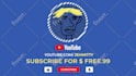 do custom youtube end card end screen outro video
