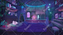 create lofi, anime style illustrations and animated loops