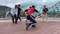 create group dance video on your music