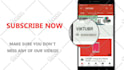 create press the bell icon intro for youtube