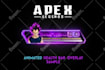 design apex legends animated  health bar overlay
