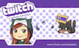 make cute chibi emotes or badges for twitch and discord