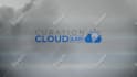reveal logo by 3d racing ferrari car smoke cloud
