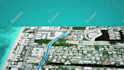 make google maps zooming or travel route map animation video