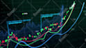 create 4k crypto trading video intro with custom texts and logo