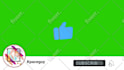 create 3d youtube subscribe button animation