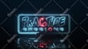 create electric neon logo animation