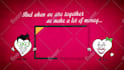 make this wonderful valentine greeting video