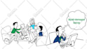 do a modern marketing whiteboard animation
