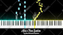 make reactive piano visualizer video