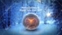 put your logo in winter crystal ball intro for christmas