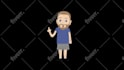 create southpark style cartoon animation video