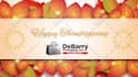 design thanksgiving video with your logo