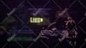 create modern neon lyric video