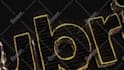 create custom 3d gold metal logo animation intro
