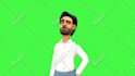 create 3d character explainer video