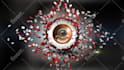 create a gun shot bullet logo video intro