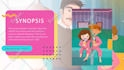 design cute children book trailer for video promo