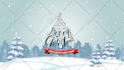 make this christmas greeting animation