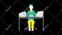 create motion graphic video and gifs