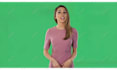 film a green screen spokesperson video in HD or 4k