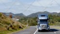 create logistics truck trailer promo video with your logo