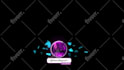 create neon social media lower third animation
