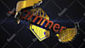create a cinematic metallic golden logo intro animation