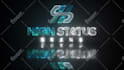 create awesome neon stroke intro logo animation