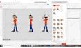 rig and animate your character in cartoon animator 5