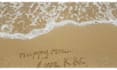 write your message on the beach sand original since 2013