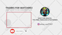 make youtube outro and end screen animation