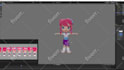 model a stylized 3d cartoon character or 3d game character