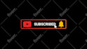 create outstanding youtube subscribe button and bell animation
