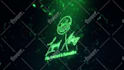 make liquid splash logo animation