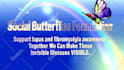 design butterfly flowers promo intro video