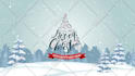 make this christmas greeting animation