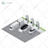 design custom infographic icon with isometric style