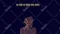 create hand drawn silhouette animated lyric video