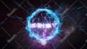 create powerful  electric and energy logo reveal animation