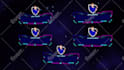 design professional custom animated twitch overlay, twitch stream package