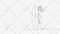 produce unique 2d line art animation