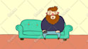 animate a lipsync 2d cartoon story over your voice