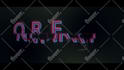 make 9 glitch style intro