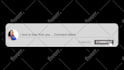 create custom youtube comment box popup  typography animation