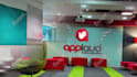 render HD video with office interior mock up realistically