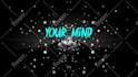 make a lyric video with audio visualizer