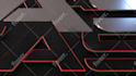 create 3d glass glow layer formation logo reveal intro