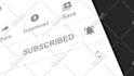 create subscribe animation mobile version